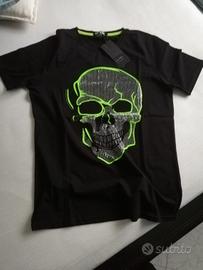 T-shirt maglietta teschio