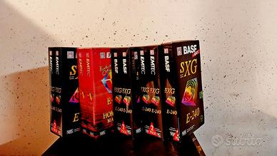 Videocassette VHS vergini