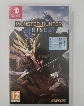 Monster hunter rise Nintendo switch