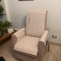 Poltrona reclinabile e alzapersona elettrica