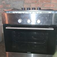 forno, piano cottura gas e cappa