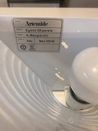 Applique Artemide Egisto cm 28 da parete