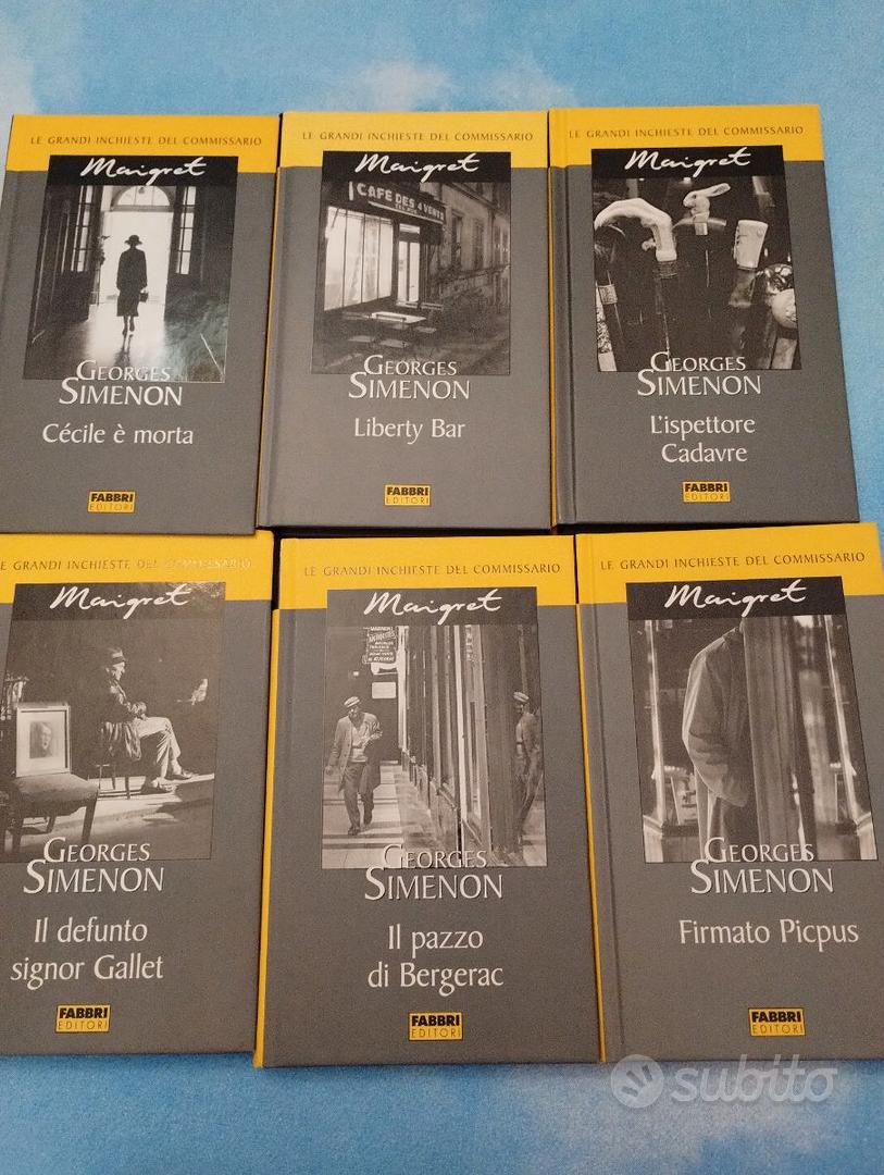 libri Georges Simenon, Ispettore Maigret - Libri e Riviste In