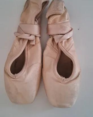 Scarpette da punta danza classica
