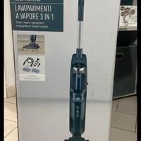 nuovissima scopa aspira e lavapavimenti a vapore 