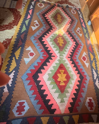 Tappeto persiano kilim antico