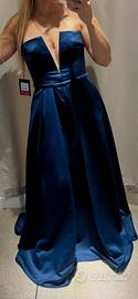 Abito blu modello sanremo Atelier Emè