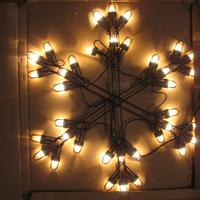 "Fiocco di neve" insegna luminosa