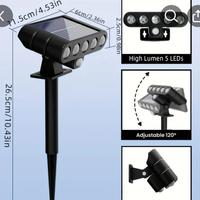 faretto solare da giardino 