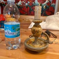 Porta lampada antico decorato