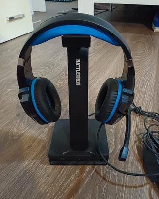 Cuffie+porta cuffie Gaming