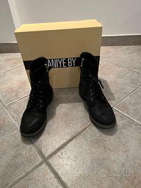Stivaletti con stringhe ANIYE BY tg. 39 nero 