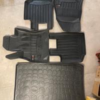 Tappeti e vasca baule 500L in gomma