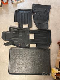 Tappeti e vasca baule 500L in gomma