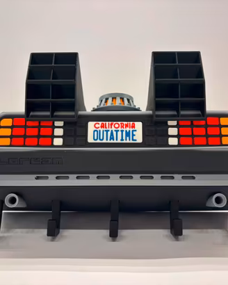 Portachiavi da parete Delorean Ritorno al futuro 