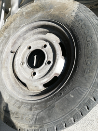 Cerchi con gomme tata pick up 207 t1