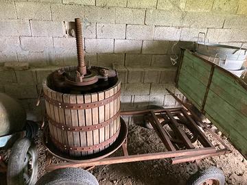 Torchio con carrello