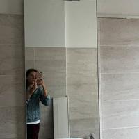 Specchio grande per bagno con luce