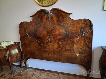 camera da letto del 700 barocco francese