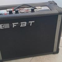 amplificatore vintage fbt 15w corrente e/o pile