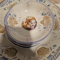 insalatiera e coppette in ceramica