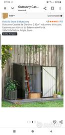 casetta da giardino imballata 142x86x189