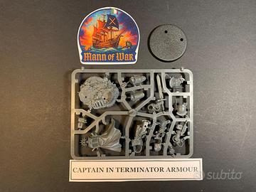 Capitano Terminator Space Marines Warhammer 40k
