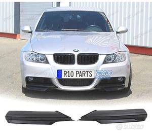 SPLITTER PARAURTI PER BMW E90 E91 05-08 PACK M NER