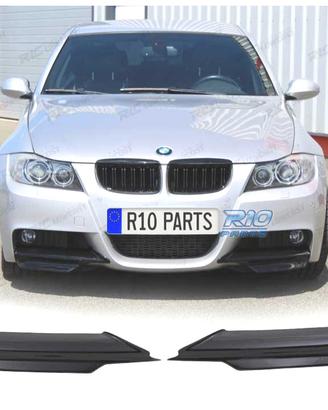 SPLITTER PARAURTI PER BMW E90 E91 05-08 PACK M NER