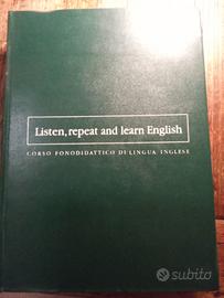 listen, repeat and learn english