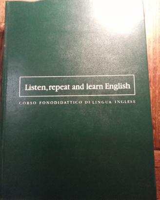 listen, repeat and learn english