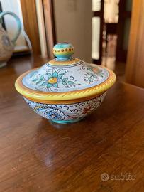 portaburro o porta salsina antico Deruta