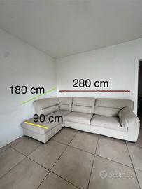 Divano angolare + isola