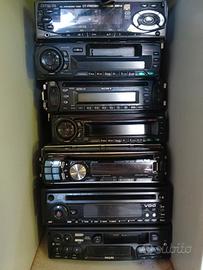 autoradio varie marche CD e cassette 