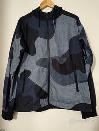 Giacca antivento blu da uomo marca Herno tg 52