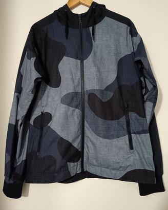 Giacca antivento blu da uomo marca Herno tg 52