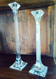 Portacandele in cristallo Colle