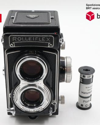 Rolleiflex T - K8T2 - Carl Zeiss Tessar 75 F3.5