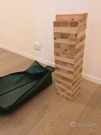 Jenga gigante in legno massello