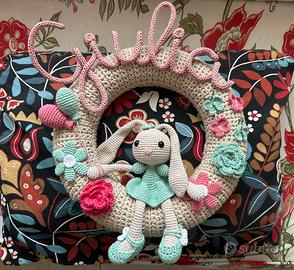 Fiocco nascita personalizzabile