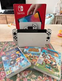 Nintendo Switch OLED + 3 giochi originali