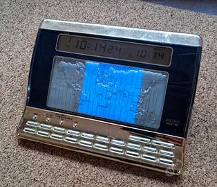 Seiko World Time orologio da tavolo Space Age 

