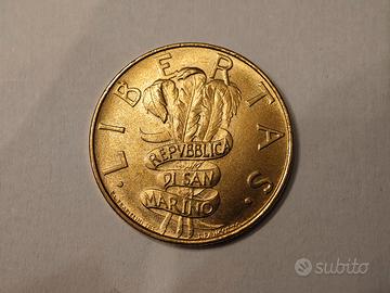 200 Lire San Marino 1995 Commemorativa