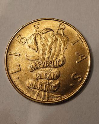 200 Lire San Marino 1995 Commemorativa