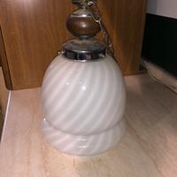 Lampadario in vetro