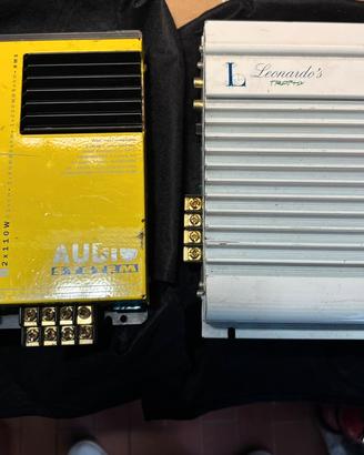 Amplificatori woofer auto