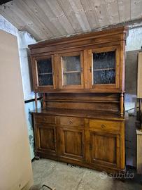 Credenza / Cristalliera anni 50 