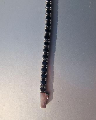 Bracciale Tennis Nero