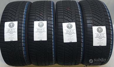 4 GOMME 225 45 17 CONTINENTAL RFT A64541