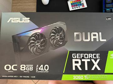 Asus dual Geforce rtx 3060ti 8gb